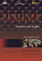 Berliner Philharmoniker: American Night DVD (2010) Simon Rattle Cert E Pre-Owned - £38.79 GBP