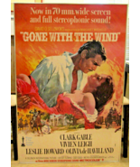 Framed Gone with the Wind Two Sheet Theater Poster - $9,389.58 MXN