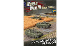 Ikv 91 Anti-tank Platoon Swedish (x3) WWIII Team Yankee - $75.99