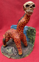 Mexican Folk Art Day Of Dead Jose Juan Aguilar Ceramic Giraffe With Skul... - £62.93 GBP