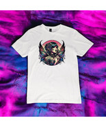Tattooed Fairy T-Shirt – Gothic Fae Warrior Tee with Wings (L–3X) - $355.24 MXN+
