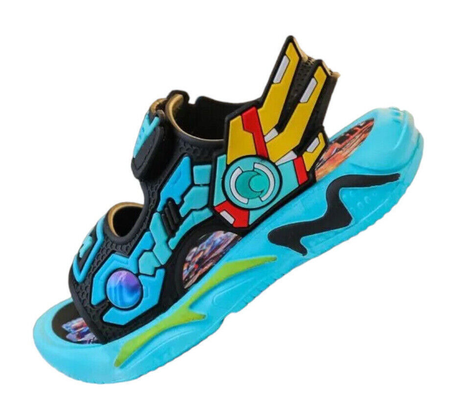 Transformers Boys Sport Sandals Open-Toe Comfort Home Shoes Toddlers Flip-Flops