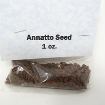 Annatto Seeds Culinary Spice 1 oz Bixa Orellana Mexican Herb Flavoring C... - £7.75 GBP