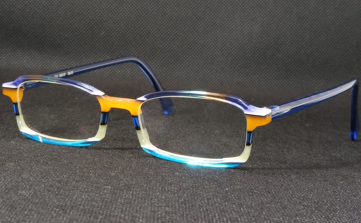 UNIC Anteojos Hecho a Mano MO 211 3613 Multicolor Único Gafas Marco 50-1... - $86.43