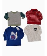 Baby Boy 18 Months Long Sleeve Tops Lot - $171.47 MXN