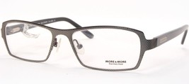 More &amp; More 50206 280 Silver Gunmetal Unique Rare Eyeglasses 50-16-135mm Germany - £75.98 GBP