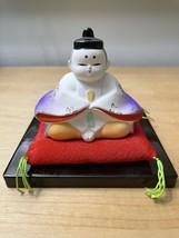 Pair of Vintage Hina Dolls from Japan image 4