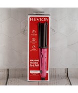 Revlon Pro Collection 3/4&quot; DEEP HAIR WAVER / STYLER Tourmaline Ceramic H... - $465.06 MXN