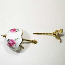 Scratch N Dent Pink Rose Floor Lamp 1.888/3 Reutter DOLLHOUSE Miniature - $26.60