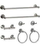 An Eight-Piece Set Of Bathroom Accessories, Including Adjustable And Exp... - $55.94