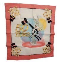 BUGS BUNNY 50th Birthday Handkerchief Scarf Warner Brothers LooneyToons 1989 NOS - £12.78 GBP