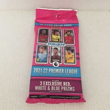 NEW 2021-22 Premiere League Panini Prizm Soccer Trading Card Pack - 15 Total Car - £22.79 GBP