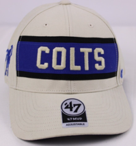 Indianapolis Colts 47 Brand Condenser MVP Adjustable Hat Baseball Cap NWT  1622 - £16.82 GBP