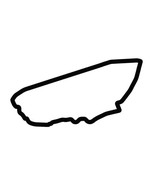 Le Mans Circuit de la Sarthe Outline Vinyl Decal; Cars, Racing, drift, t... - $8.09 CAD+