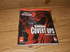 Tom Clancy&#39;s Rainbow Six Rogue Covert Ops Strategy Guide Prima PC - £2.37 GBP