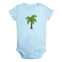 Nature Pattern Palm Tree Romper For Baby Infant Jumpsuit Newborn Babies Bodysuit - £8.34 GBP