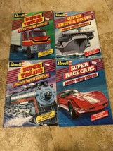 1983 Revell Lot of 4 Paint With Water Coloring Books unused shops boats ... - £15.57 GBP