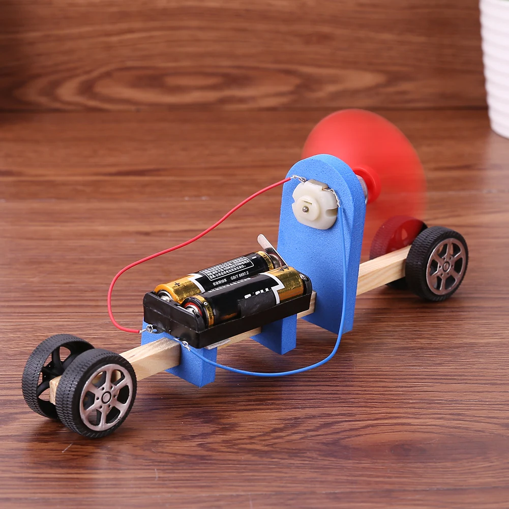 Speed Change Racing Car Kid DIY Assembled Toy Aerodynamic Car Material To - £7.98 GBP+