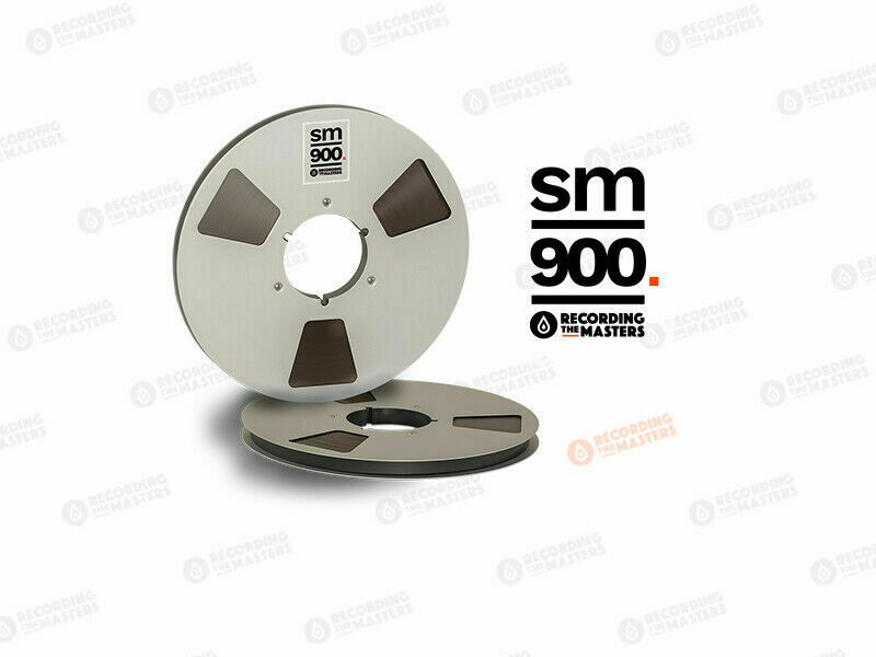 RTM 1/2&quot; SM900 Studio Master Tape Metal Alu Reel 12&quot; 3750ft 1143m Authorised  			