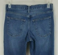 Old Navy Womens Straight Leg Whiskered Distressed Jeans Size 30/32 - £11.58 GBP