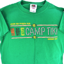 Camp Tiki Summer Preschool Kids T-Shirt sz 6/8 Action Day Mugs Primary Plus 2011 - £13.59 GBP