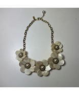 Kate Spade Garden Party Gold Tone Cocktail/Bridal Necklace Adjustable Chain - $931.96 MXN