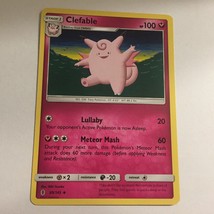 2017 Clefable Pokemon Stage 1 Rare Card 89/145 - £2.26 GBP