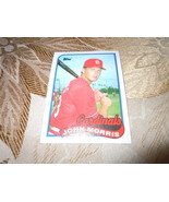 Topps #578 John Morris Cardinals Baseball Card Excel. Cond. - $27.96 MXN