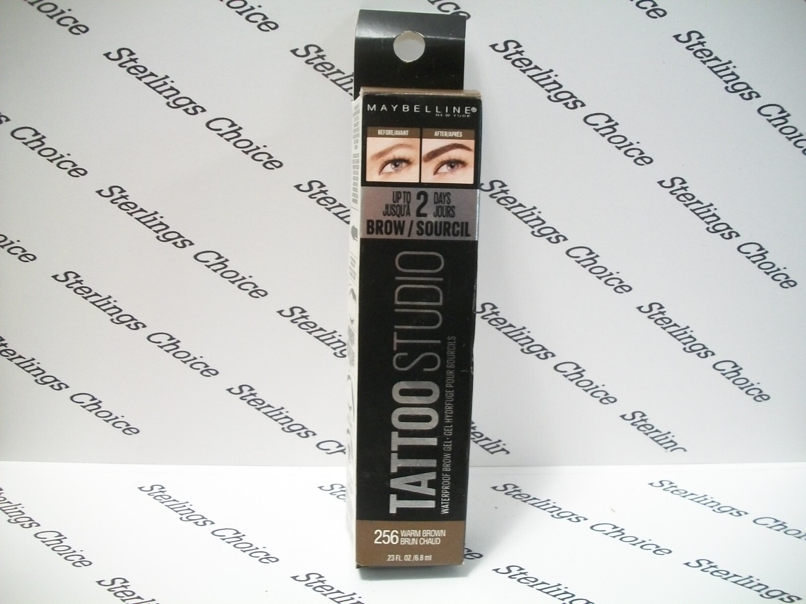 Maybelline Tattoo Studio Waterproof Brow Gel #256 Warm Brown - $23.50