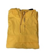 Elements Pro Series Rain Jacket Sz M Hooded Drawstring Yellow Pouch RN15... - $370.14 MXN