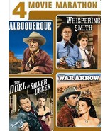 2 DVD 4 Movie Marathon Albuquerque Whispering Smith War Arrow Duel @Silver Creek - $5.39
