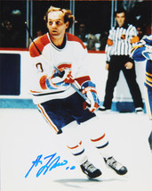 Guy Lafleur Autographed 8x10 Photograph (White) - Montreal Canadiens - £75.93 GBP