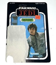 Star Wars ESB Vtg 1983 Luke Skywalker Bespin Fatigues Unpunched 77 Cardback - £24.96 GBP