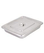 Stainless Steel Instrument Tray (10x8inche) Pack of 5 with Flat Cover Li... - £62.01 GBP
