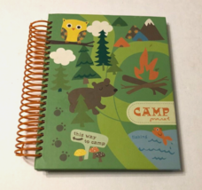 Camp Journal Cahoot Chunky Pepper Pot Spiral Bound Book 56-5315 Green 20... - $10.19