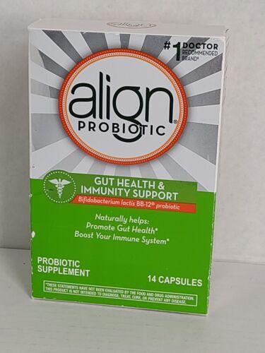 Align Probiotic Gut Health & Immunity Support 14 Capsules 6/2024 New (Y) - $14.84