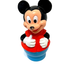 Vintage Disney Mickey Mouse Finger Puppet PVC Hard Plastic 2.5 inches - $12.60