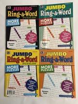 Lot 4 Kappa Jumbo Ring-A-Word Word Search Seek Hidden Message Puzzle Books 2021 - £18.28 GBP
