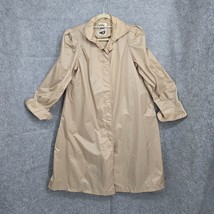 Vintage 1970s Saxton Hall Womans Trench Coat Small Beige/Tan Taiwan R.O.... - £15.39 GBP