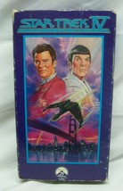 Vintage Star Trek Iv The Voyage Home Vhs Video 1986 Original Release - £11.80 GBP
