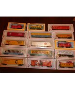 Lot of 15 Vintage Bachmann HO Scale Freight Cars and Caboose MIB - $88.11