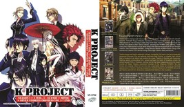 Anime Dvd~English Dub~K Project Season 1+2(1-26End+Movie+Seven Stories)Free Gift - £16.29 GBP