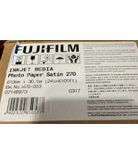 Fujifilm Satin 270 Photo Paper 610x30.5mm 24&quot; x 100&#39; - Roll Inkjet Media - £137.52 GBP