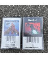 Jim Steinman Bad For Good &amp; Meat Loaf Bat Out Of Hel Lot of 2 Cassettes - £15.23 GBP
