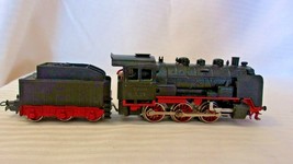 HO Scale Märklin RM800 Steam Locomotive and Tender 0-6-0, Black DB Vintage - £361.67 GBP