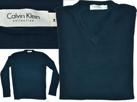 CALVIN KLEIN Pullover Man size M Made In Italy CK02 T1P - $31.45