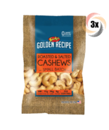 3x Bags Gurley&#39;s Golden Recipe Roasted &amp; Salted Cashews | Small Batch | ... - $314.62 MXN