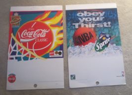 Set of 2 Coca-Cola and Sprite Basketball Display Price Posters - $1.49