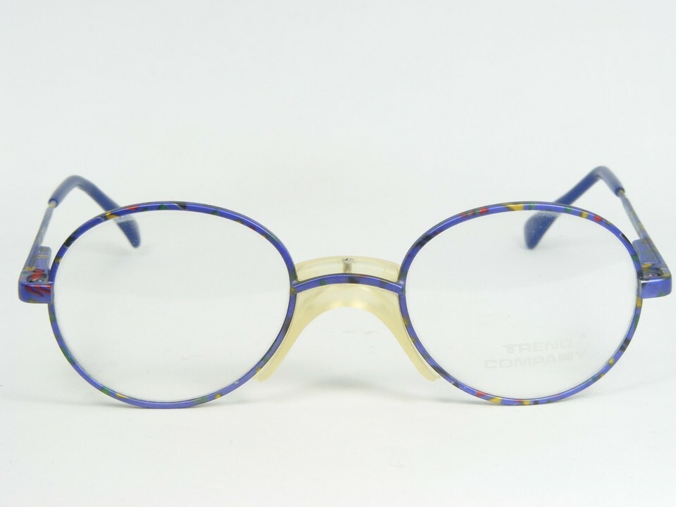 TREND COMPANY Girls 925 1 BLUE /MULTICOLOR EYEGLASSE GLASSES FRAME 40-18-120mm Item image 2