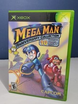 Mega Man Anniversary Collection Original Xbox Complete 10 Classic Mega Man Works - £7.76 GBP